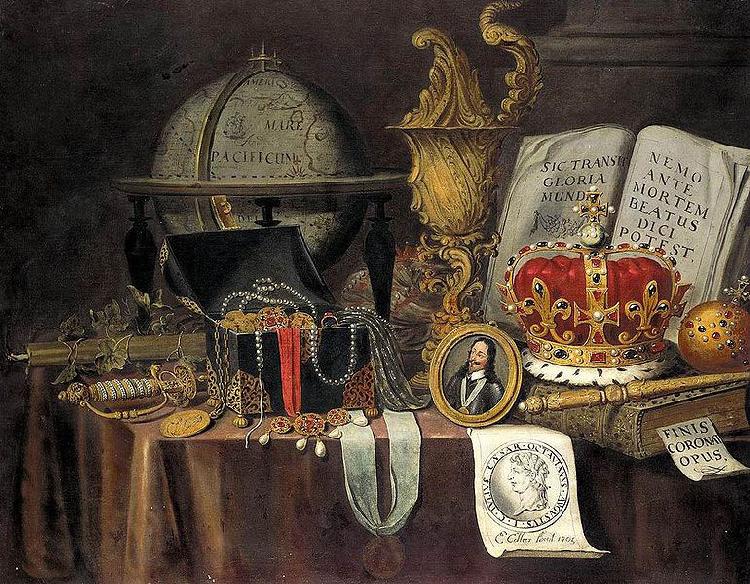 Evert Collier Vanitas Still-Life